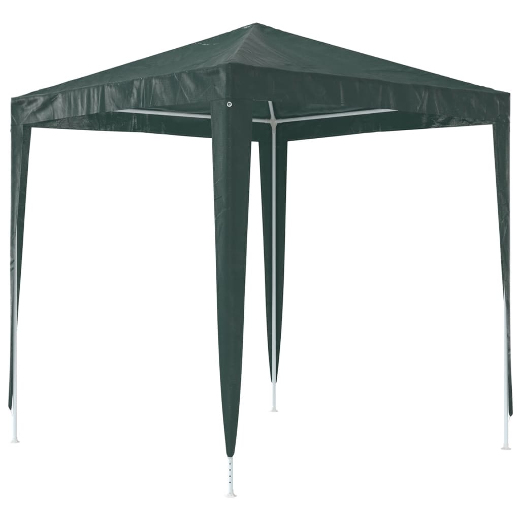 vidaXL Party Tent | Green | PE (polyethylene) canopy, steel frame | 2x2 meters