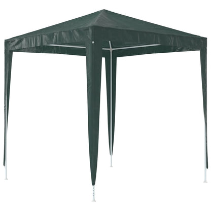 vidaXL Party Tent | Green | PE (polyethylene) canopy, steel frame | 2x2 meters