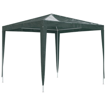 vidaXL Party Tent | Green | Polyethylene and Steel | 2.5x2.5m |  Collapsible