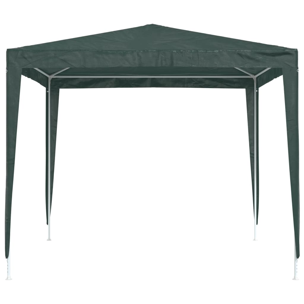 vidaXL Party Tent | Green | Polyethylene and Steel | 2.5x2.5m |  Collapsible