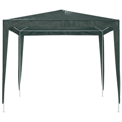 vidaXL Party Tent | Green | Polyethylene and Steel | 2.5x2.5m |  Collapsible
