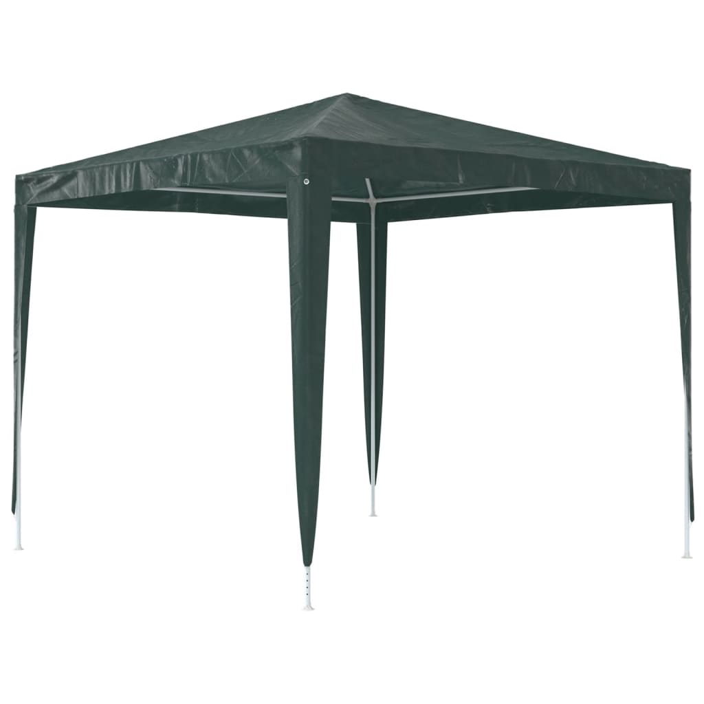 vidaXL Party Tent | Green | Polyethylene and Steel | 2.5x2.5m |  Collapsible