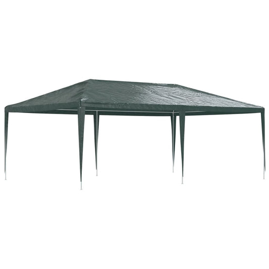 vidaXL Party Tent | Green | Polyethylene, Steel | Large