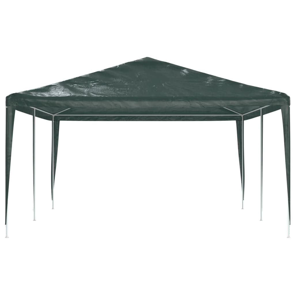 vidaXL Party Tent | Green | Polyethylene, Steel | Large