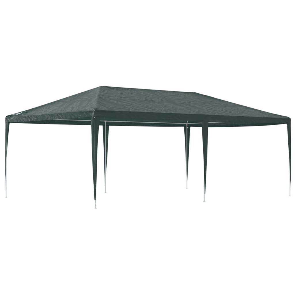 vidaXL Party Tent | Green | Polyethylene, Steel | Large
