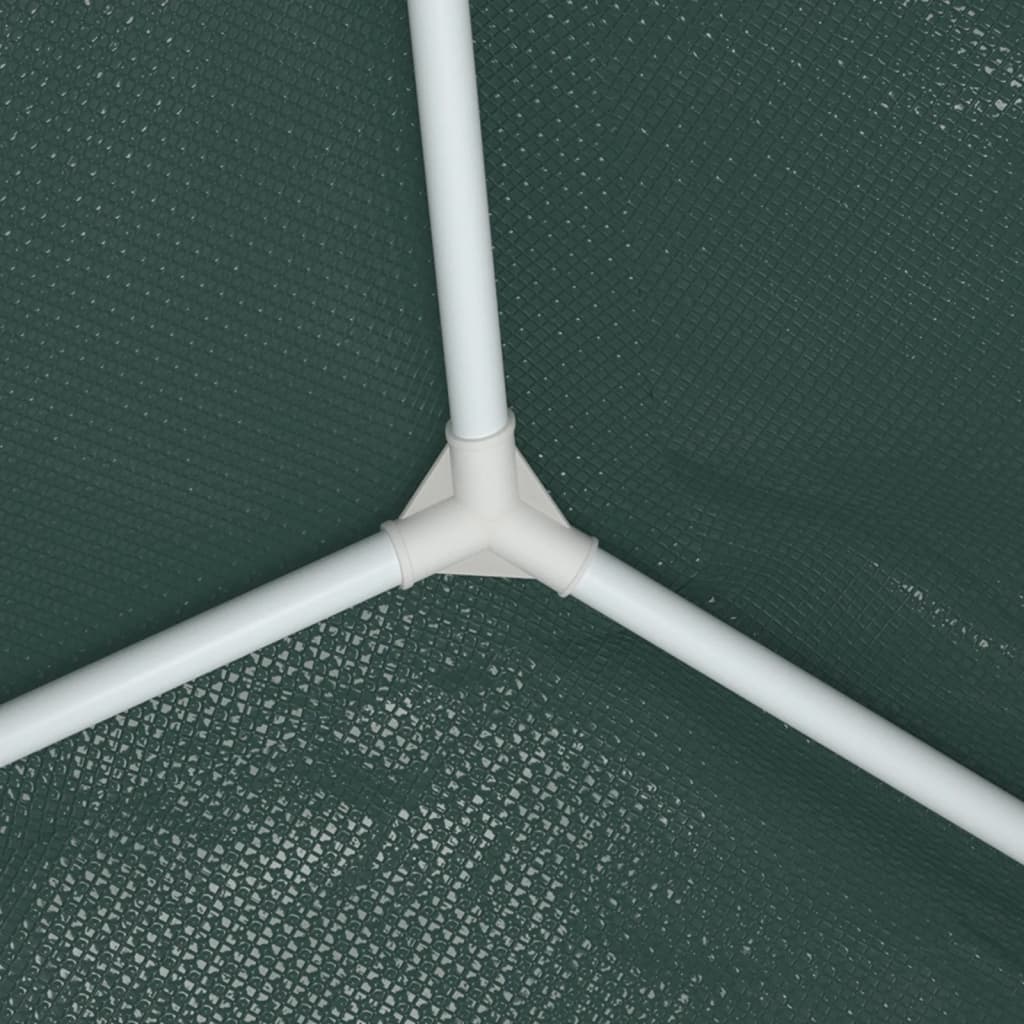 vidaXL Party Tent | Green | Polyethylene, Steel | Large