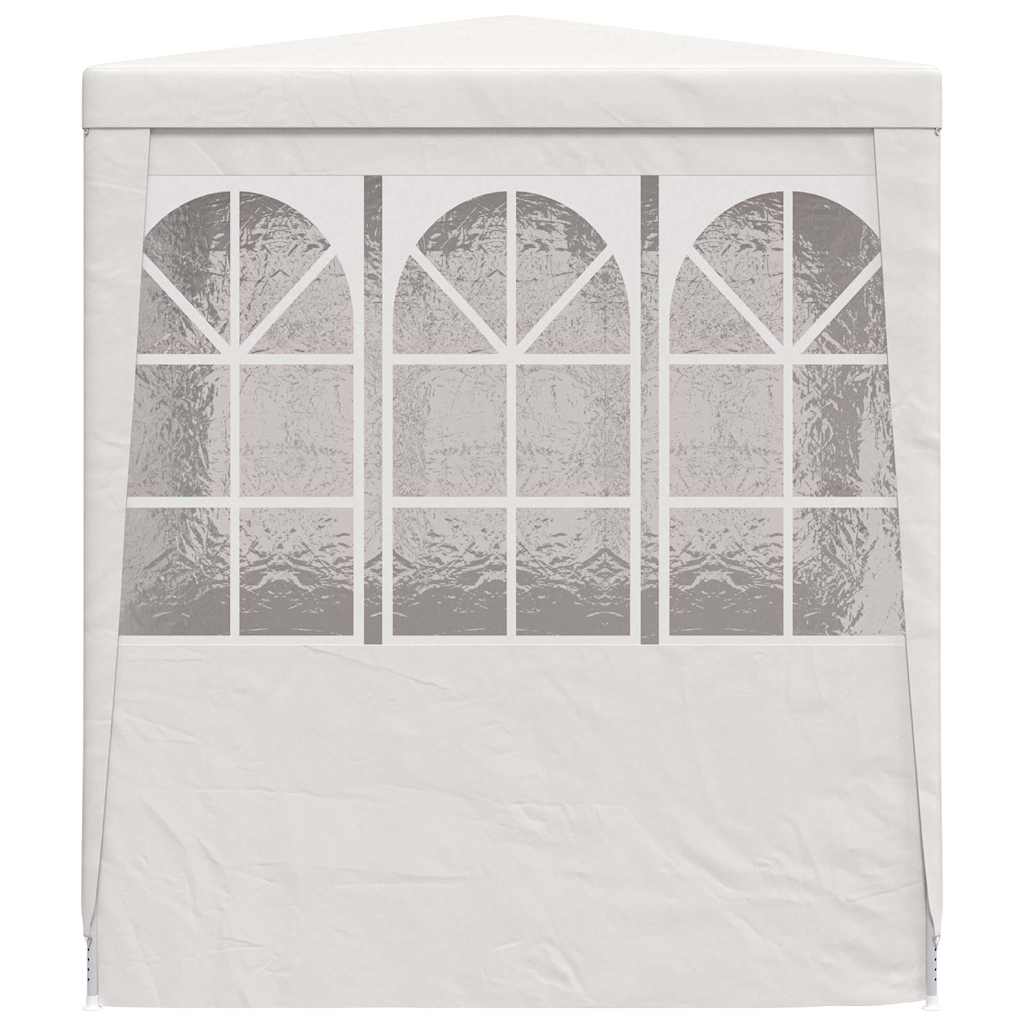 vidaXL Professional Party Tent with Side Walls 2x2 m White 90 g/m²