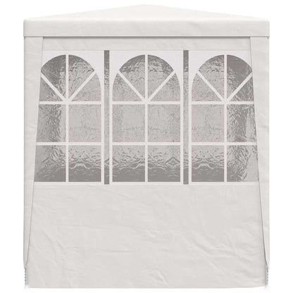 vidaXL Professional Party Tent with Side Walls 2x2 m White 90 g/m²