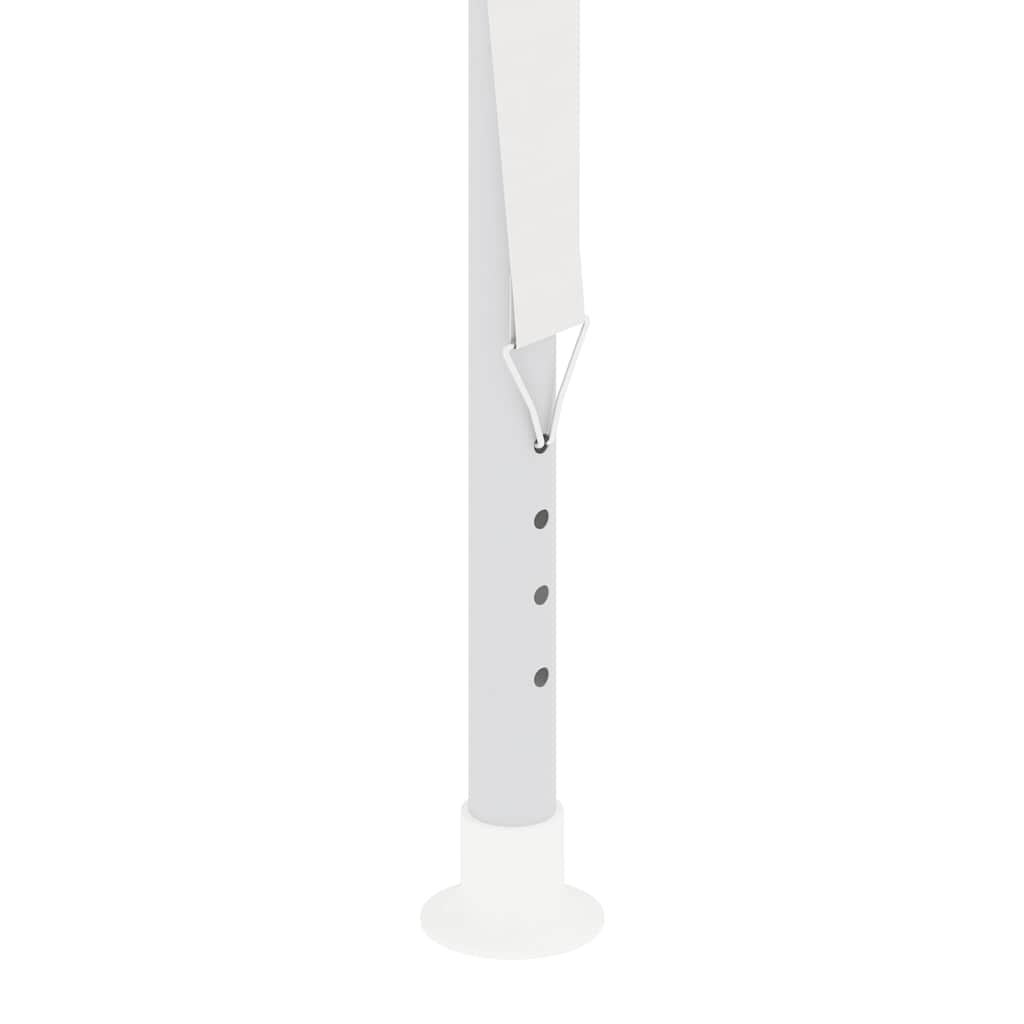 vidaXL Professional Party Tent with Side Walls 2x2 m White 90 g/m²