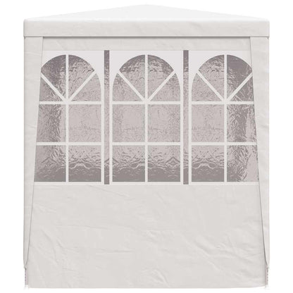 vidaXL Professional Party Tent with Side Walls 2.5x2.5 m White 90 g/m²
