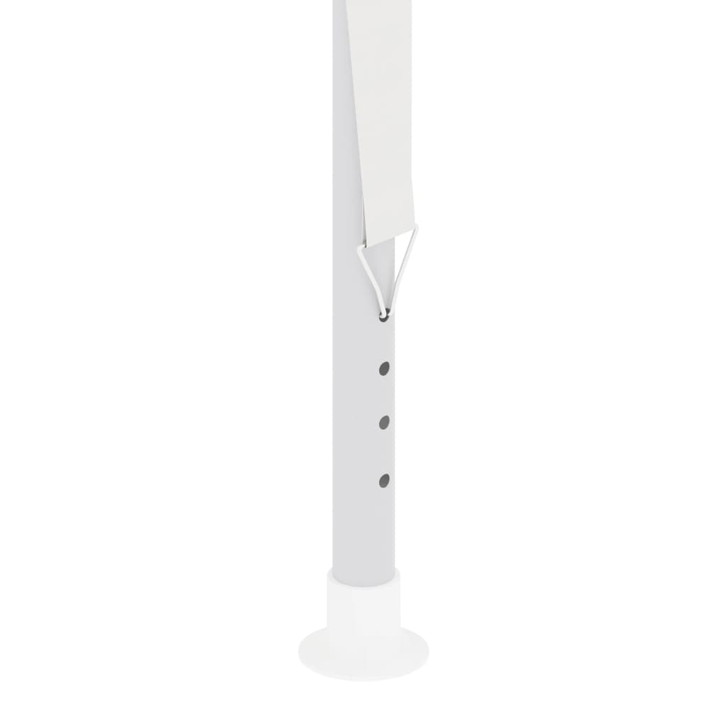 vidaXL Professional Party Tent with Side Walls 2.5x2.5 m White 90 g/m²