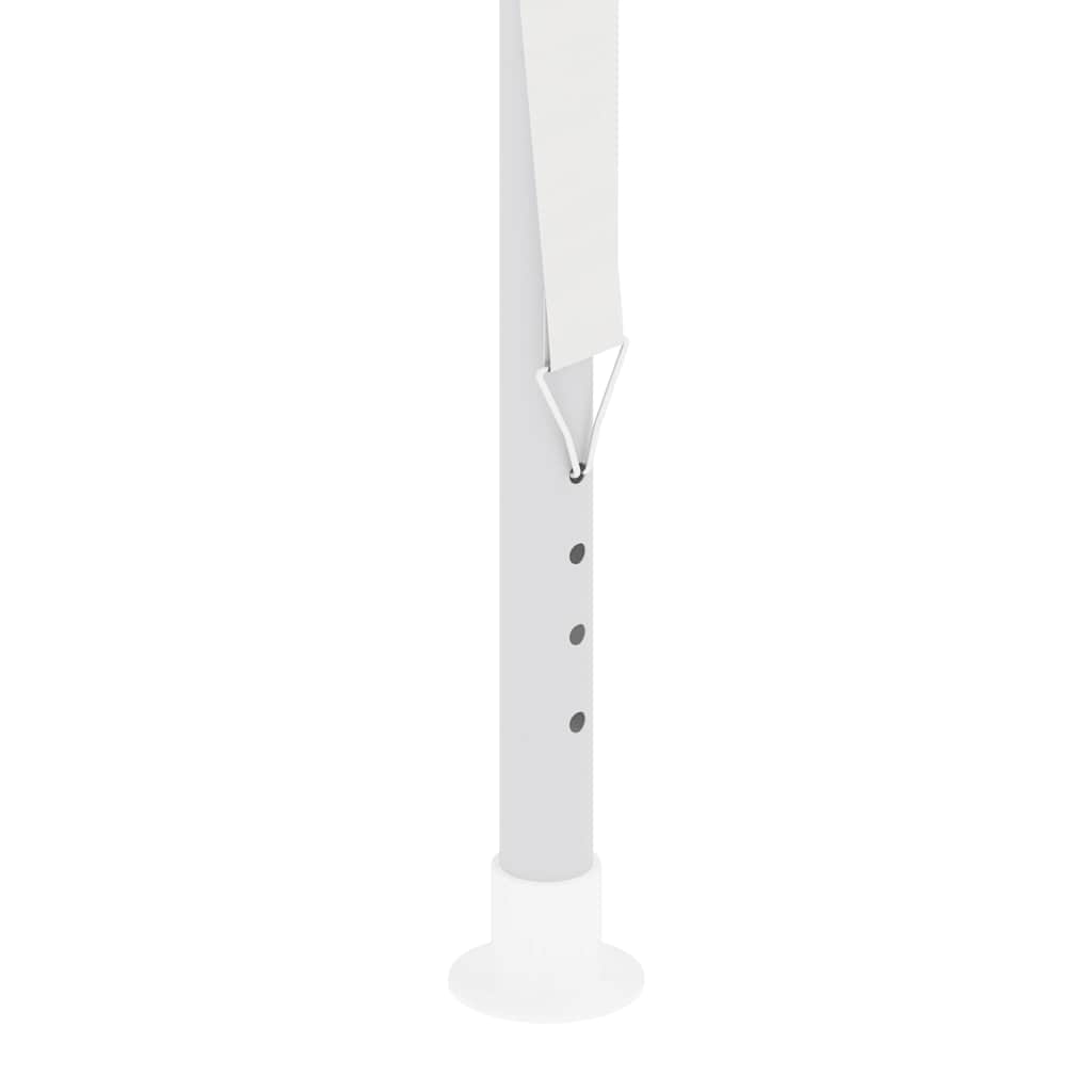 vidaXL Professional Party Tent with Side Walls 2.5x2.5 m White 90 g/m²