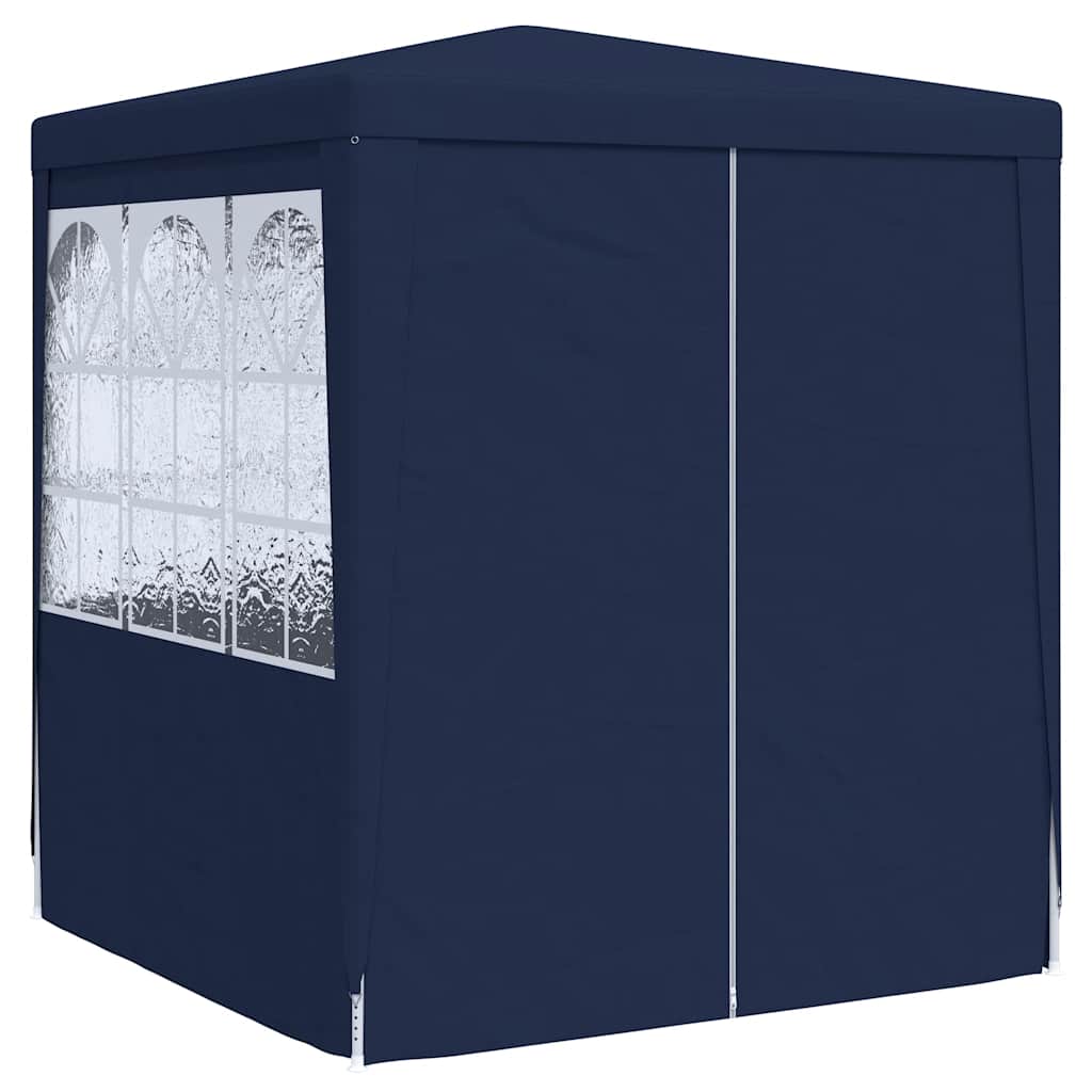 vidaXL Party Tent | Blue | Polyethylene | 2.5 x 2.5 meters | Foldable