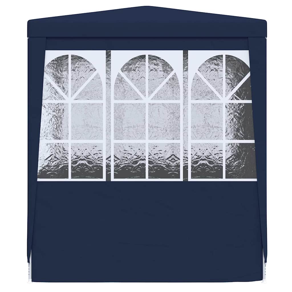 vidaXL Party Tent | Blue | Polyethylene | 2.5 x 2.5 meters | Foldable