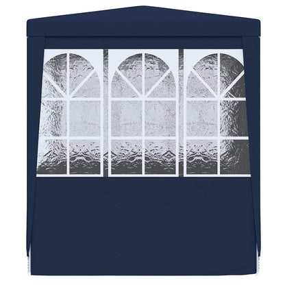vidaXL Party Tent | Blue | Polyethylene | 2.5 x 2.5 meters | Foldable