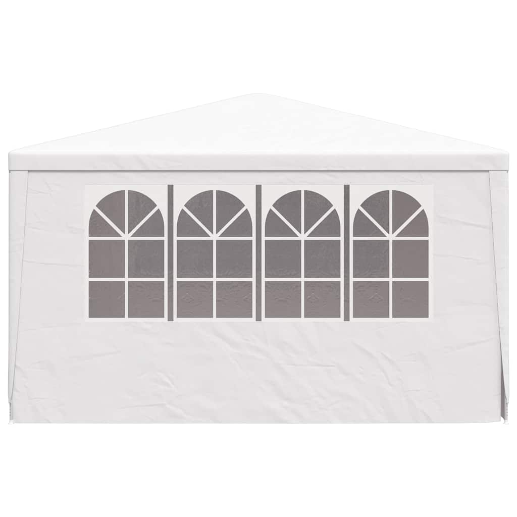 vidaXL Professional Party Tent with Side Walls 4x4 m White 90 g/m?