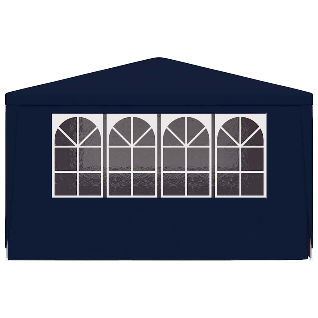 vidaXL Professional Party Tent with Side Walls 4x4 m Blue 90 g/m?