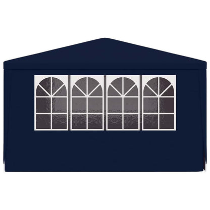 vidaXL Professional Party Tent with Side Walls 4x4 m Blue 90 g/m?