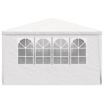 vidaXL Professional Party Tent with Side Walls 4x6 m White 90 g/m?