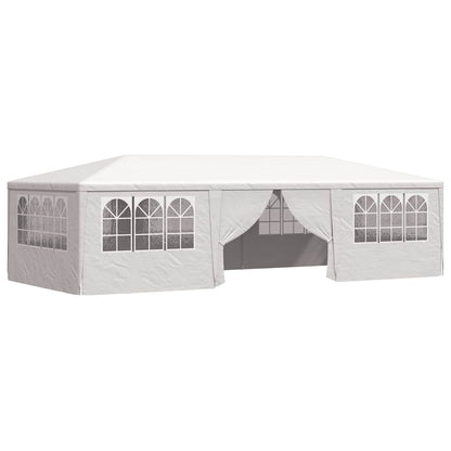 vidaXL Party Tent | White | Polyethylene, steel | 4x9 m | Water-resistant