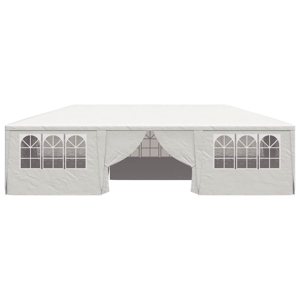 vidaXL Party Tent | White | Polyethylene, steel | 4x9 m | Water-resistant