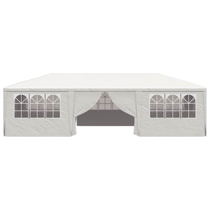 vidaXL Party Tent | White | Polyethylene, steel | 4x9 m | Water-resistant