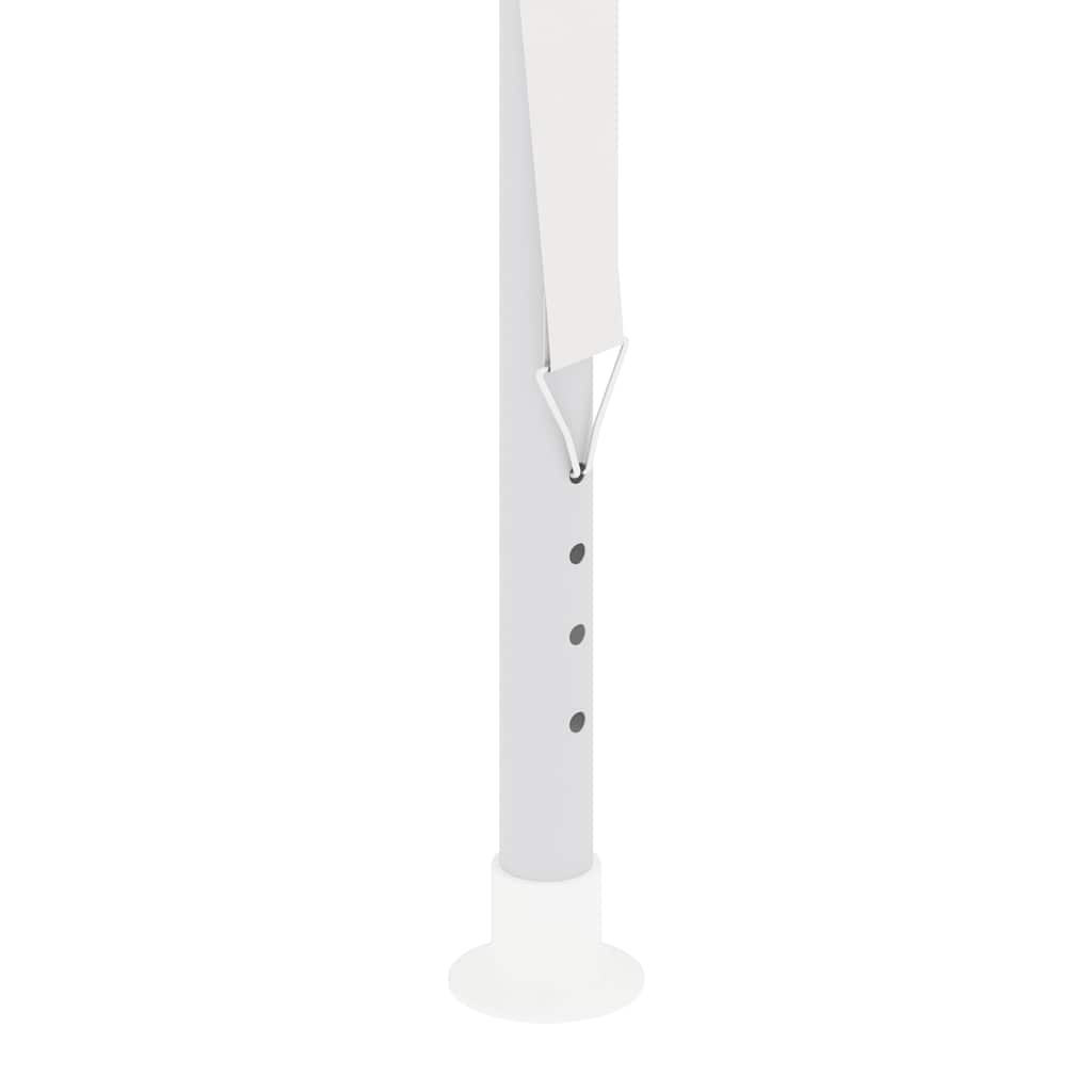 vidaXL Party Tent | White | Polyethylene, steel | 4x9 m | Water-resistant