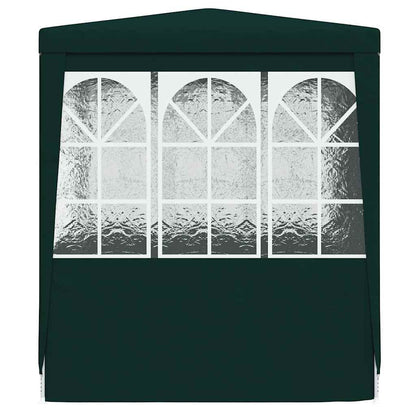 vidaXL Professional Party Tent with Side Walls 2x2 m Green 90 g/m?