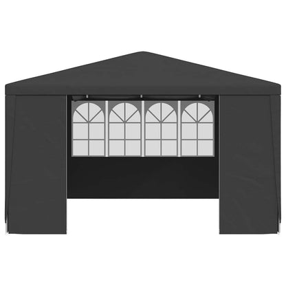 vidaXL Party Tent | Anthracite | Polyethylene, Steel | 4x4 metres