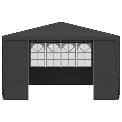 vidaXL Professional Party Tent with Side Walls 4x4 m Anthracite 90 g/m?