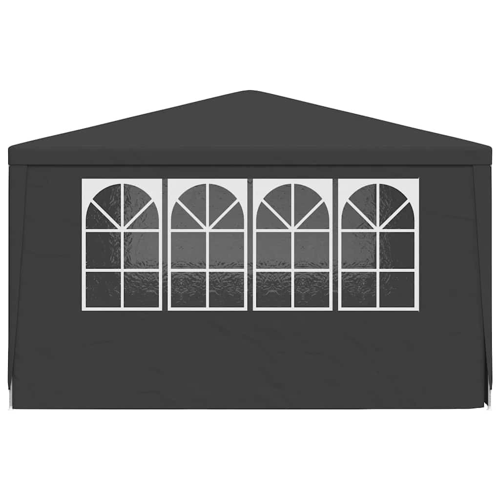 vidaXL Party Tent | Anthracite | Polyethylene, Steel | 4x4 metres
