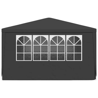vidaXL Party Tent | Anthracite | Polyethylene, Steel | 4x4 metres