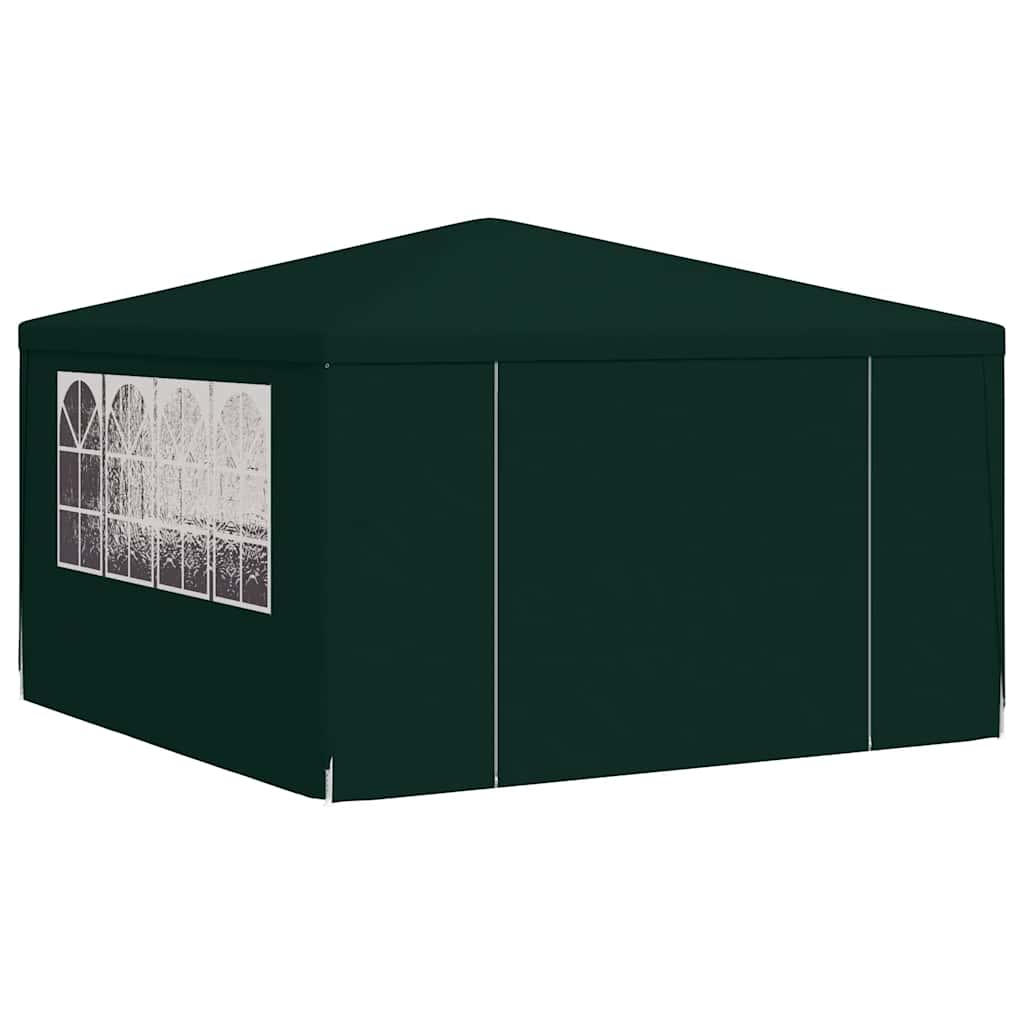 vidaXL Party Tent | Green | Polyethylene, Steel | Large | Collapsible