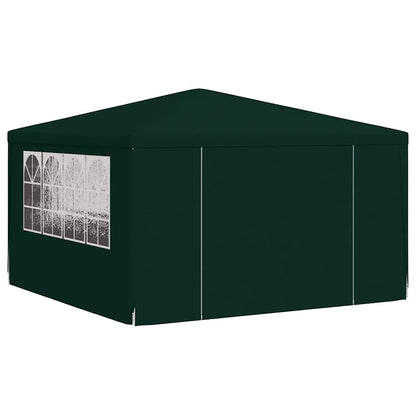 vidaXL Party Tent | Green | Polyethylene, Steel | Large | Collapsible