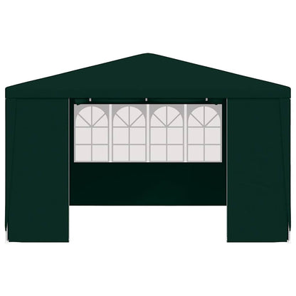 vidaXL Party Tent | Green | Polyethylene, Steel | Large | Collapsible