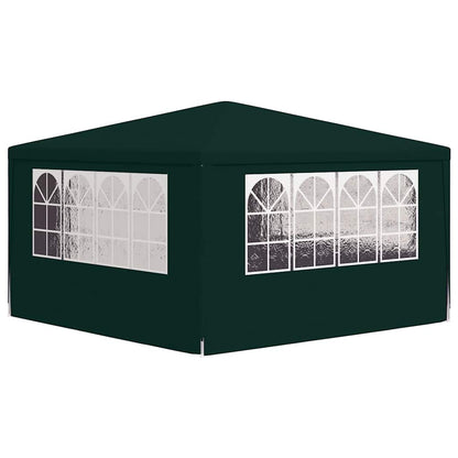 vidaXL Party Tent | Green | Polyethylene, Steel | Large | Collapsible