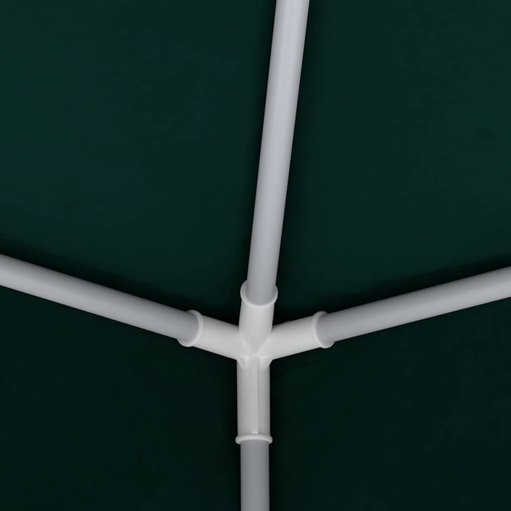 vidaXL Party Tent | Green | Polyethylene, Steel | Large | Collapsible