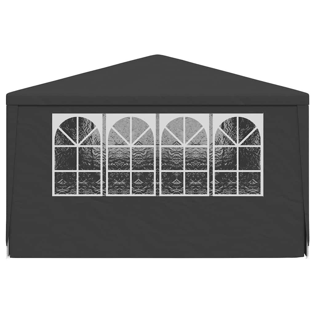 vidaXL Party Tent | Anthracite | Polyethylene, Steel | 4x6 m