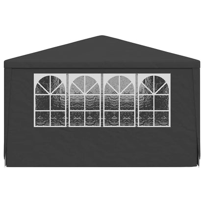 vidaXL Party Tent | Anthracite | Polyethylene, Steel | 4x6 m