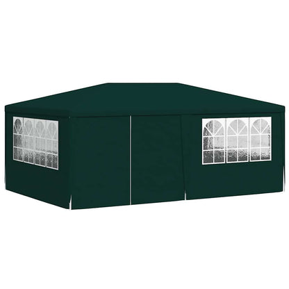 vidaXL Party Tent | Green | Polyethylene | 4x6 m |  Durable  | Party Tent