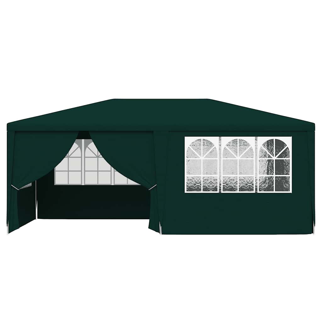 vidaXL Party Tent | Green | Polyethylene | 4x6 m |  Durable  | Party Tent