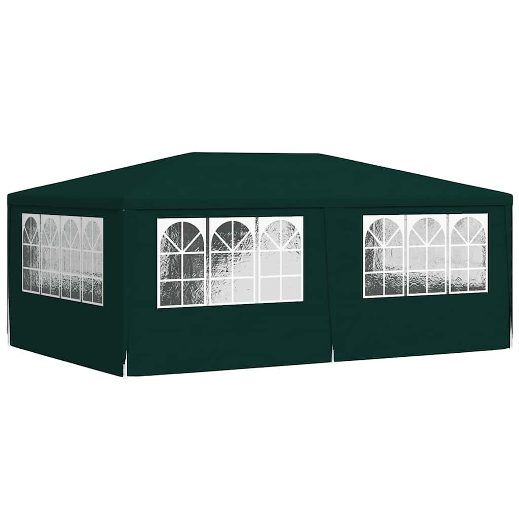vidaXL Party Tent | Green | Polyethylene | 4x6 m |  Durable  | Party Tent