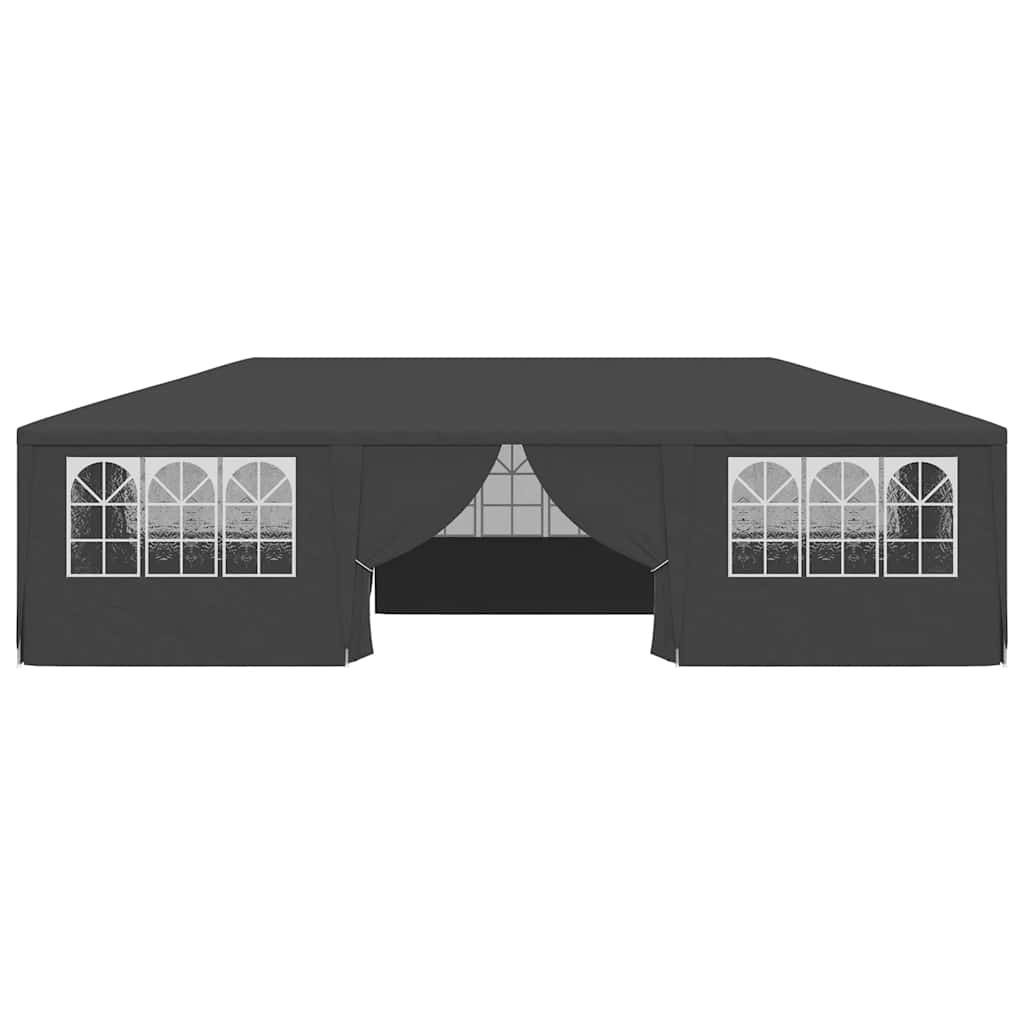 vidaXL Party Tent | Anthracite | Polyethylene, Steel | 4x9 m |  Foldable