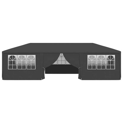 vidaXL Party Tent | Anthracite | Polyethylene, Steel | 4x9 m |  Foldable