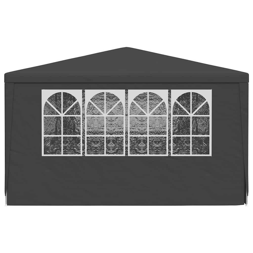 vidaXL Party Tent | Anthracite | Polyethylene, Steel | 4x9 m |  Foldable