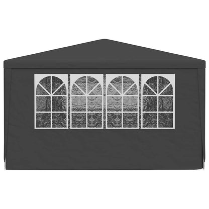 vidaXL Party Tent | Anthracite | Polyethylene, Steel | 4x9 m |  Foldable