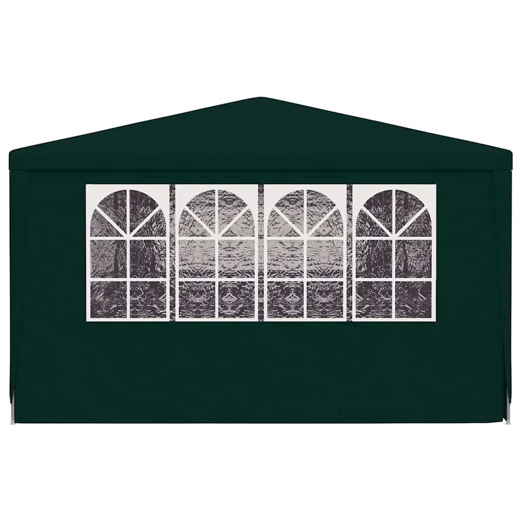 vidaXL Professional Party Tent with Side Walls 4x9 m Green 90 g/m?