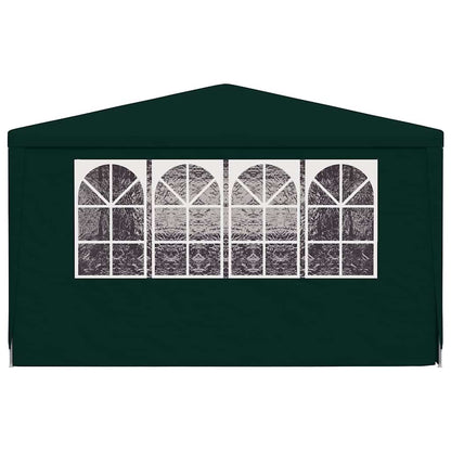 vidaXL Professional Party Tent with Side Walls 4x9 m Green 90 g/m?