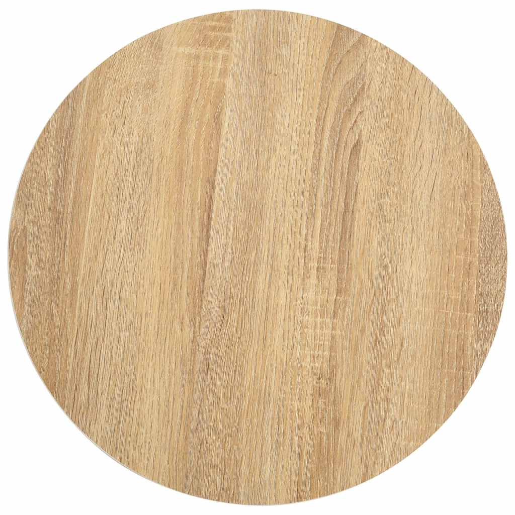 vidaXL Bistro Table Light Brown 40 cm MDF