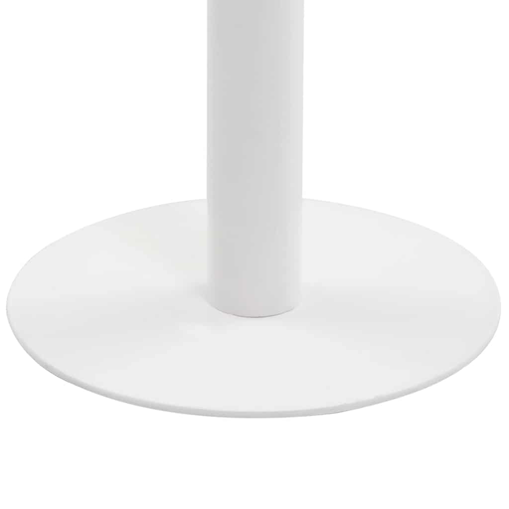 286426 vidaXL Bistro Table Light Brown 50x50 cm MDF
